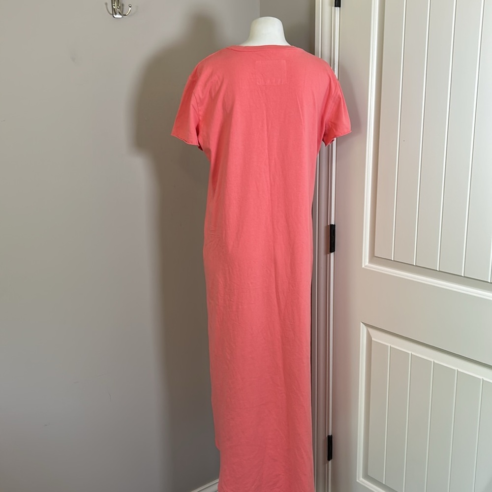 Frank & Eileen Pink Short-Sleeve Midi Dress - Picture 7 of 13